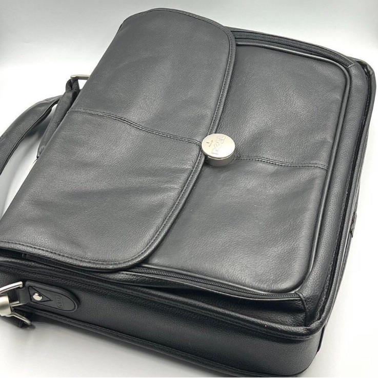 Preowned Black Dell Computer Briefcase Preowned Black Dell Computer Briefcase